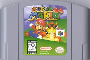 Super Mario 64 (USA) Cart Scan